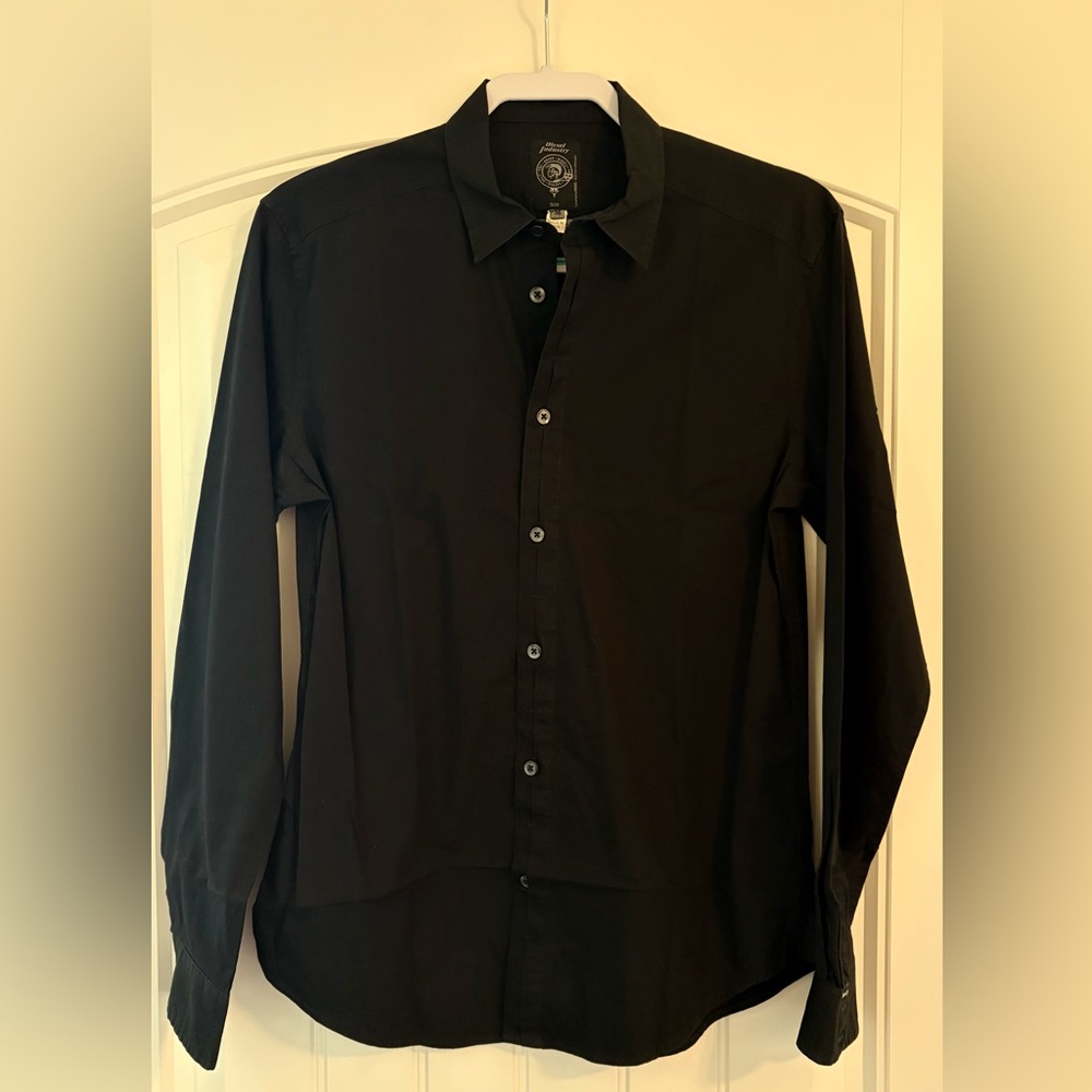 Diesel Men's Black Button Down Shirt
